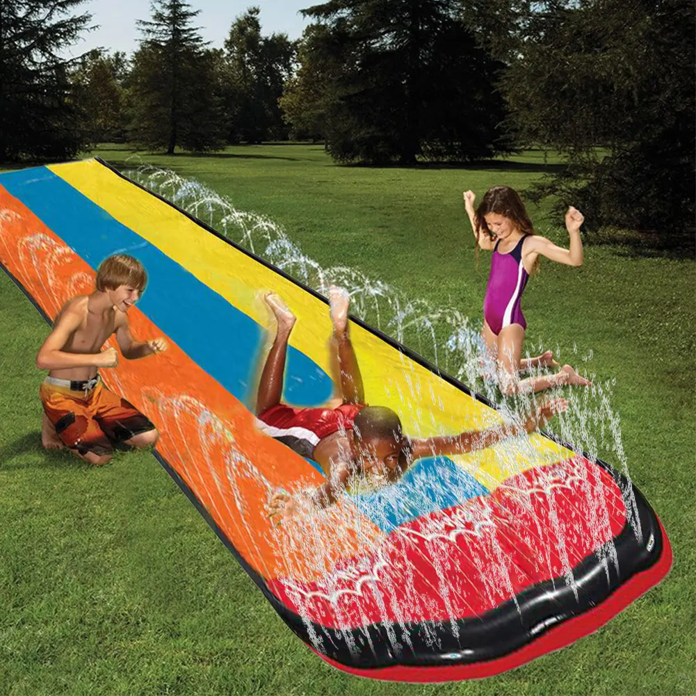 

Games Center Backyard Children Adult Toys Inflatable Water Slide Pools PVC Children Kids Summer Backyard Outdoor Water Toys