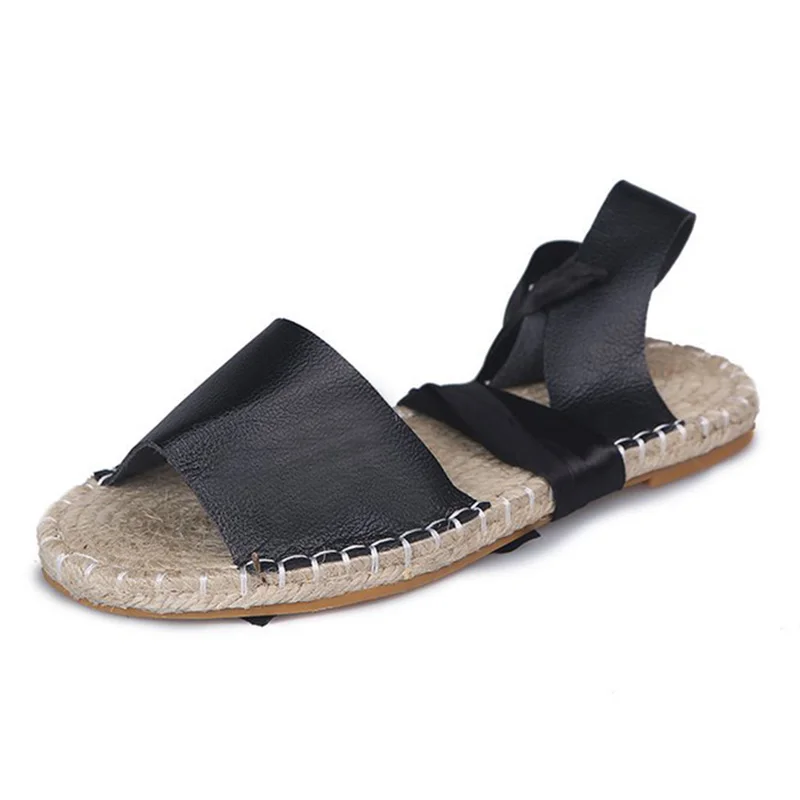 Женские босоножки Новинка сандалии-гладиаторы женская летняя обувь на шнуровке