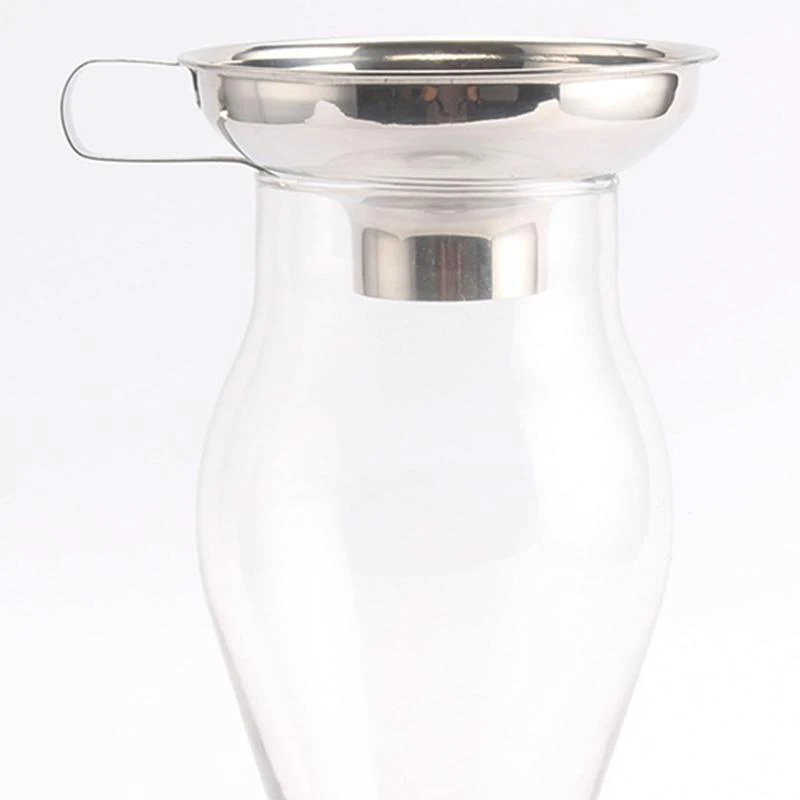 

1 Pc Creative Stainless Steel Wide Mouth Funnel Canning Hopper Filter Pickles Jam Wide Mouth Funnel Home Kitchen Cooking Tools