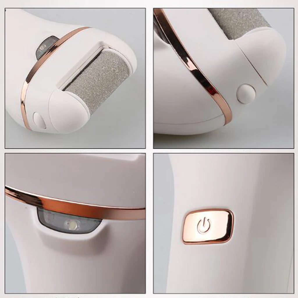 

Electronic Callous Remover Foot Gringding Machine Foot File Foot Spa Pedicure Tool Advance 2 Speed, 2 Roller Heads, Rechargable