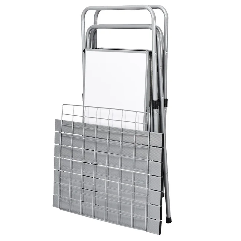 Складная стойка для кемпинга на открытом воздухе кухни барбекю стол с порошковым