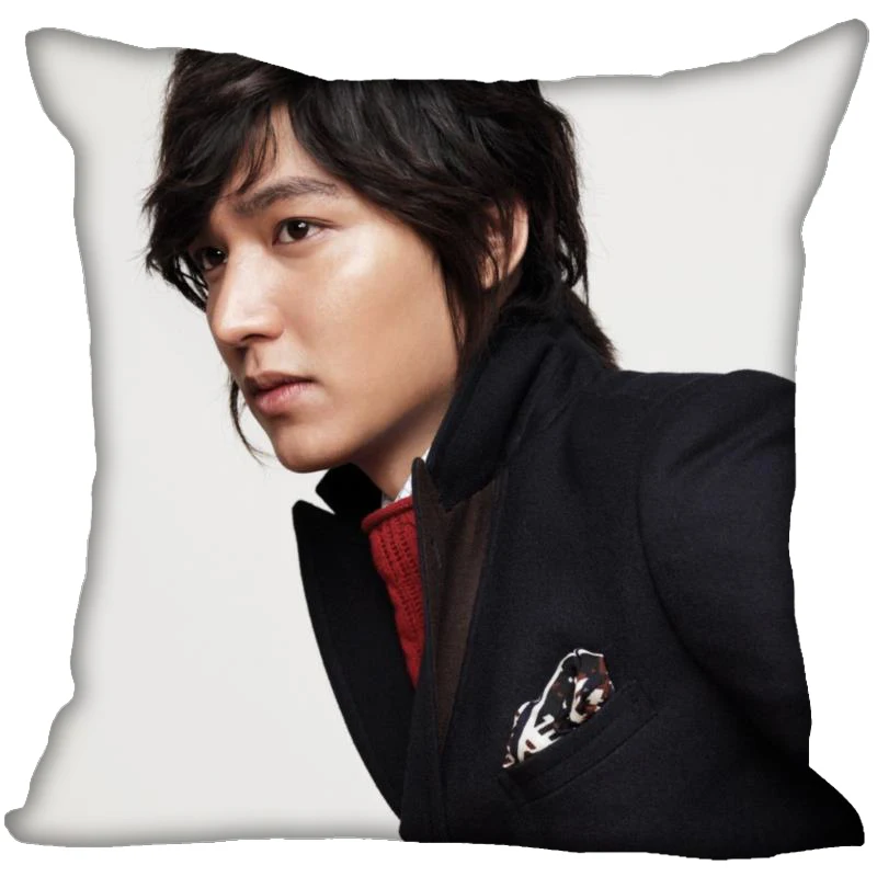 Новое поступление Lee Min ho наволочка для спальни для дома или офиса, декоративные наволочки квадратная Подушка на молнии Наволочки мягкие атласные не выцветают - Цвет: 13