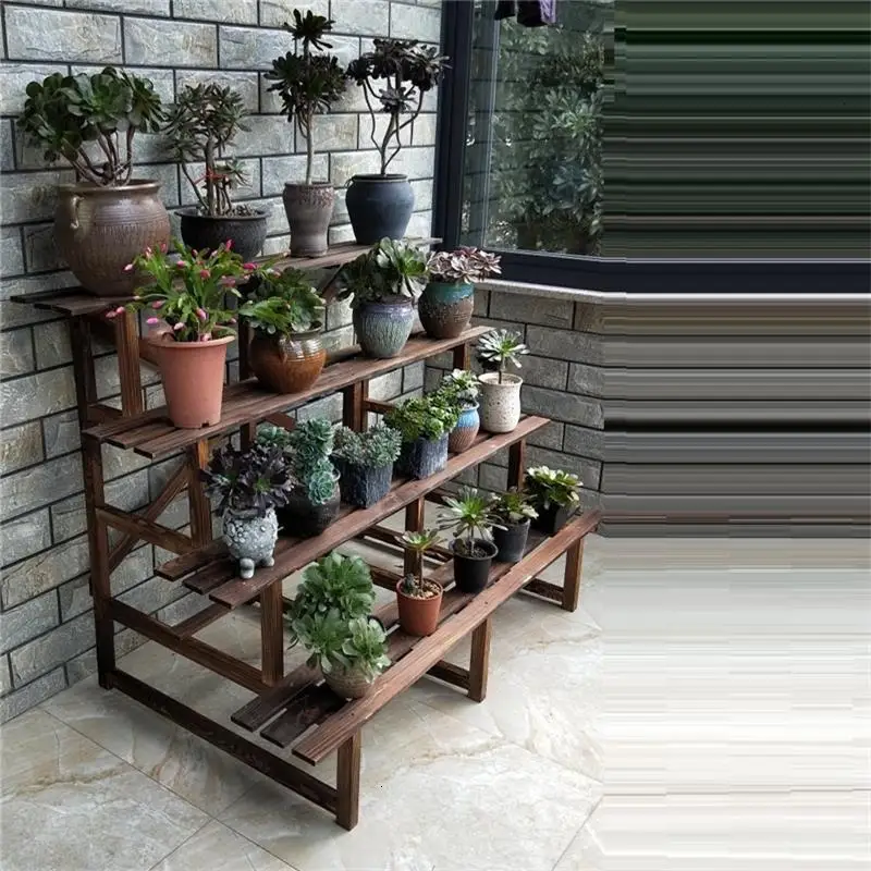 Para Stojaki Pot Escalera Soporte полка для интерьера Estanteria Plantas Напольная стойка