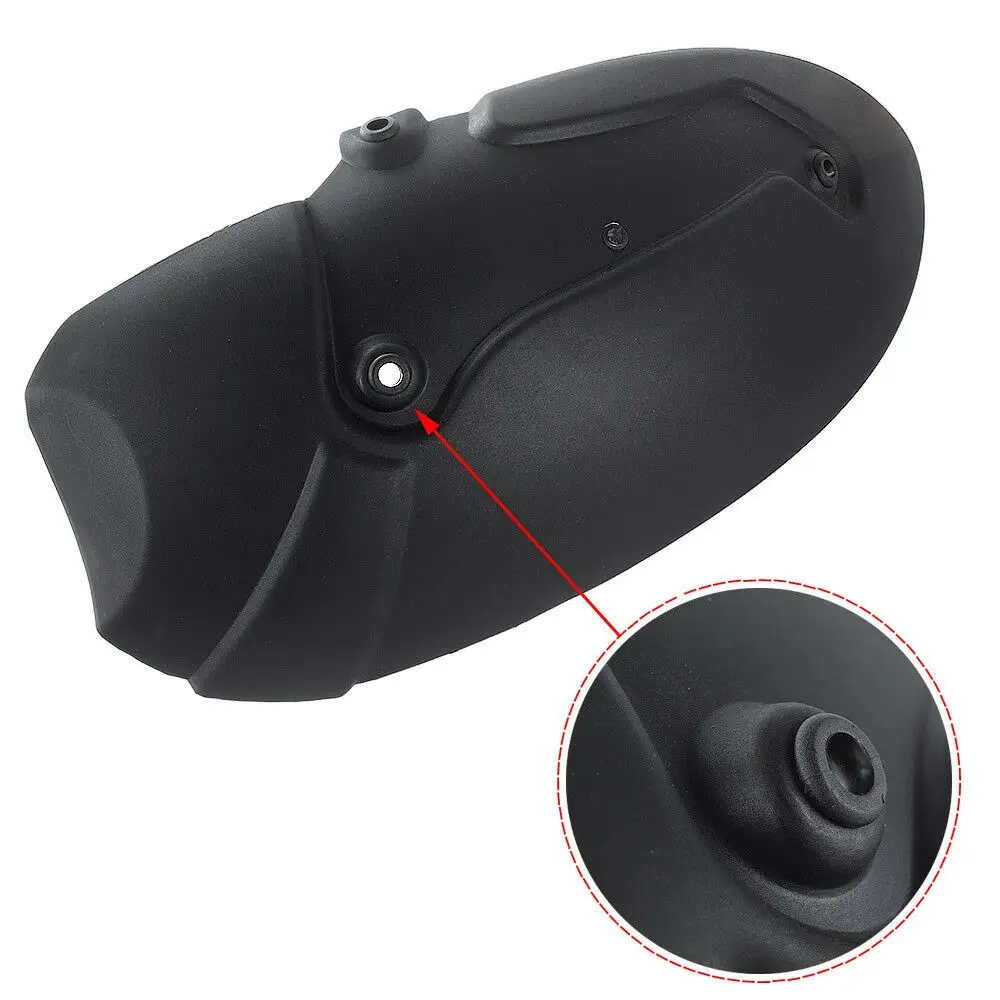 Черное заднее крыло Mudguard Mud Guard Tire Hugger Splash для BMW R NINE T R9T 9 Scrambler Pure/Racer 2014 2015 2016 2017 2018| |