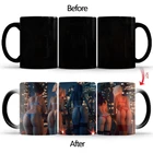 Творческий сексуальный зад волшебная кружка милый Цвет цвета Изменение цвета Керамика Dis Цвет моделирование кружки для кофе, чая, молока Новизна подарки BSKT-071