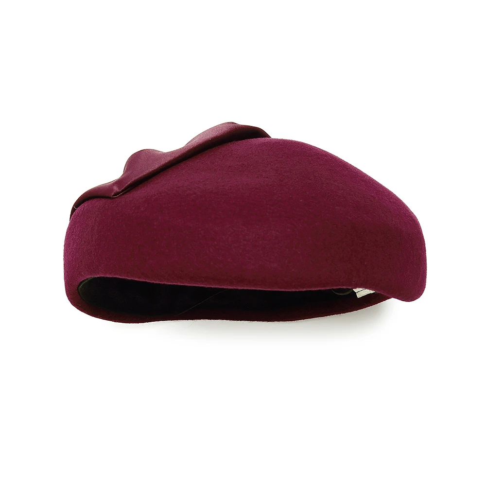 Lady Winter Berets Hat Painter Style Hat Women Wool Vintage Berets French Artist Warm Wool Winter Beanie Hat Warm Walking Cap