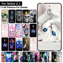 Защитный силиконовый чехол из ТПУ для nokia 2,1, цветной крутой мягкий чехол с рисунком кота, чехол для телефона nokia 2,1, чехол fundas Защитный силиконовый чехол из ТПУ для nokia 2,1, цветной крутой мягкий чехол с рисунком кота, чехол для телефона nokia 2,1, чехол fundas