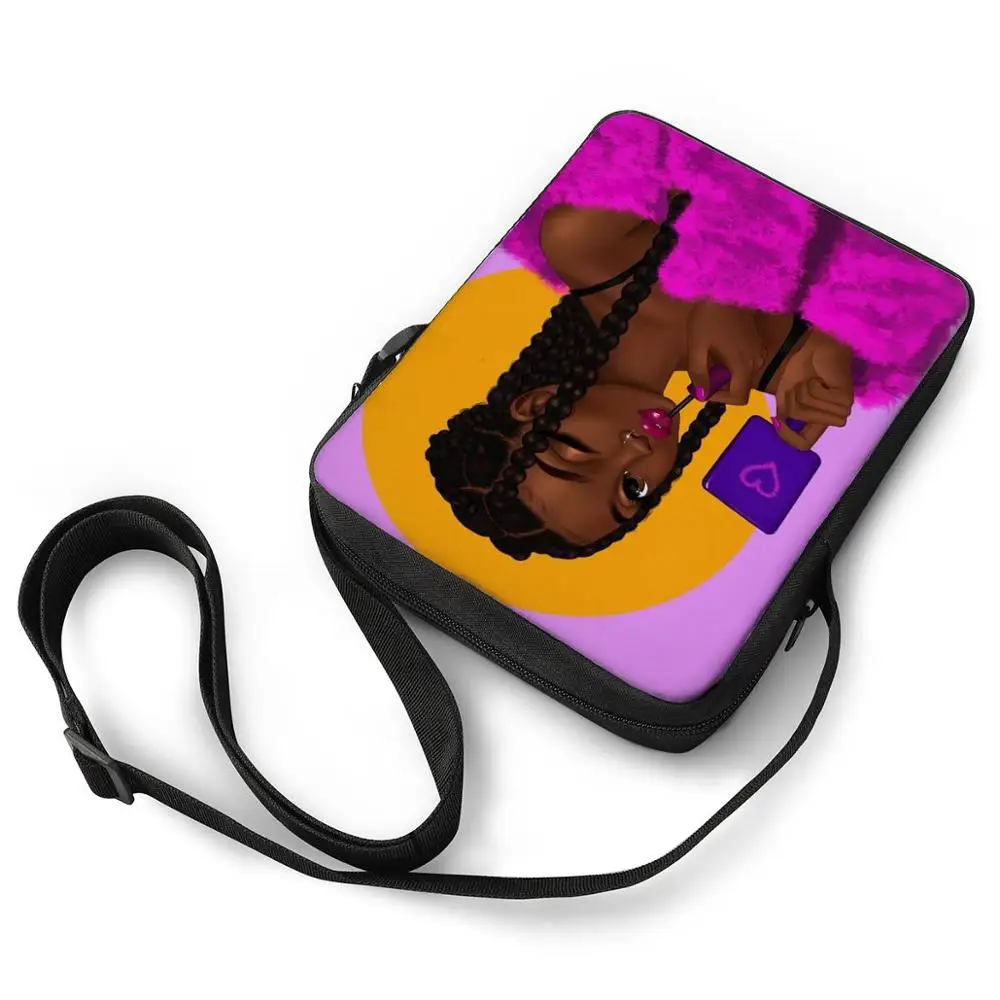 HYCOOL милый черный арт африканская красавица девушки составляют принтованное