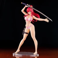 anime fairy tail erza scarlet anime action figure fairy queen erza sexy girl swimwear pvc model figure collection girl doll gift