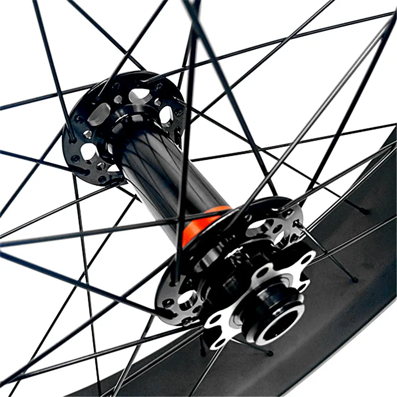 26er 100x25 мм бескамерный технический углерод для fatbike колеса 26er fat шины колеса hookles 150/197 мм NOVATEC концентратор Углеродные колеса велосипеда