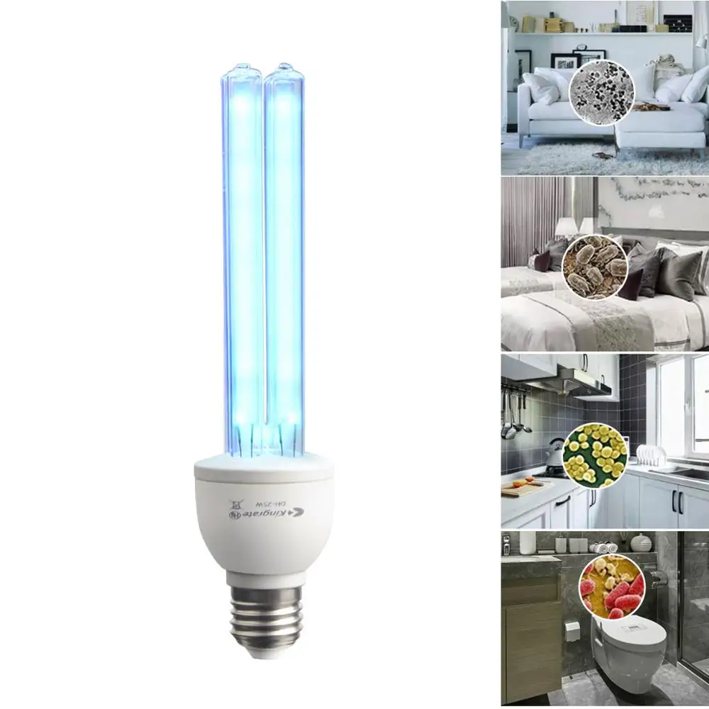 E27 110/220 В UV светильник лампы CFL озона Ультрафиолетовая лампа для дома стерилизатор