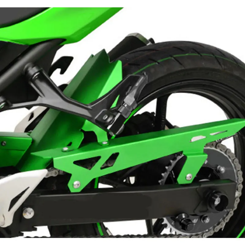 

Motorcycle FOR Kawasaki Ninja Ninja 400 17-19 Years Modified Chain Cover Rear Mudguard Back Soil Except Chain Cover