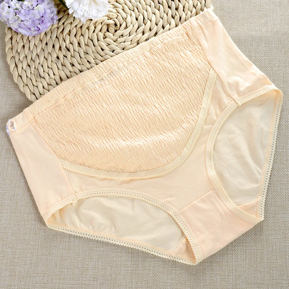 Женские трусики с высокой талией однотонные бесшовные мягкие нижнее белье уход