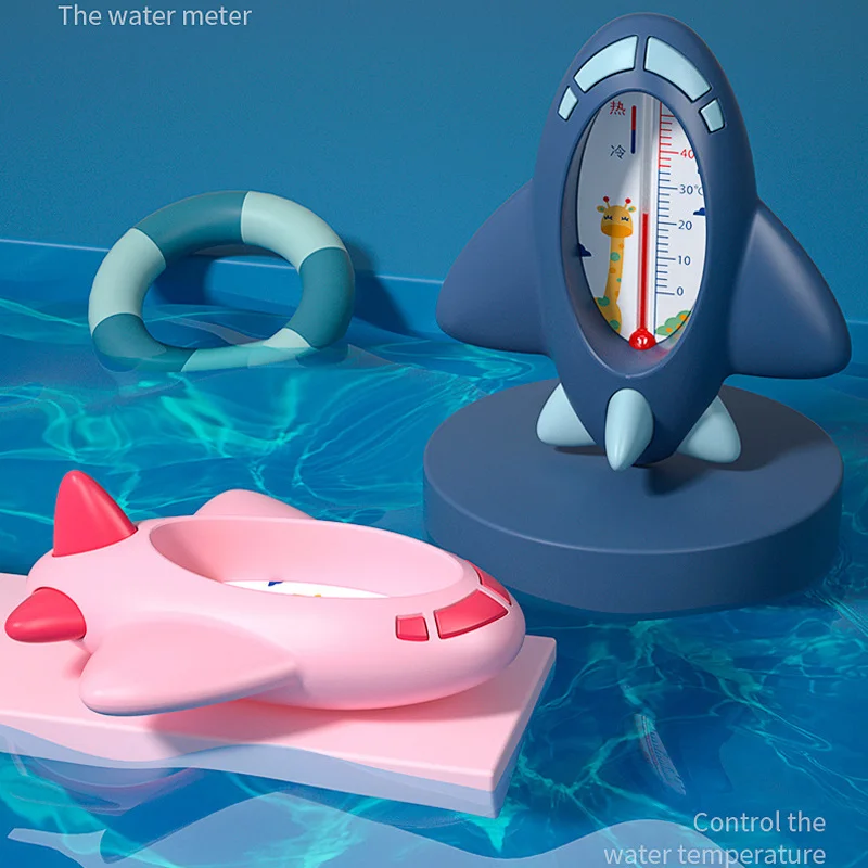 

Waterproof Bathroom Water Thermometer Baby Bathing Cartoon Floating Temperature Infant Kids Bath Shower Playing Toys Products