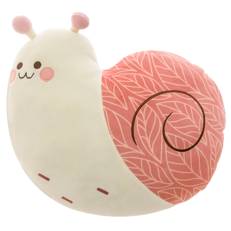 

Подушка Детская плюшевая улитка, 40/45 см