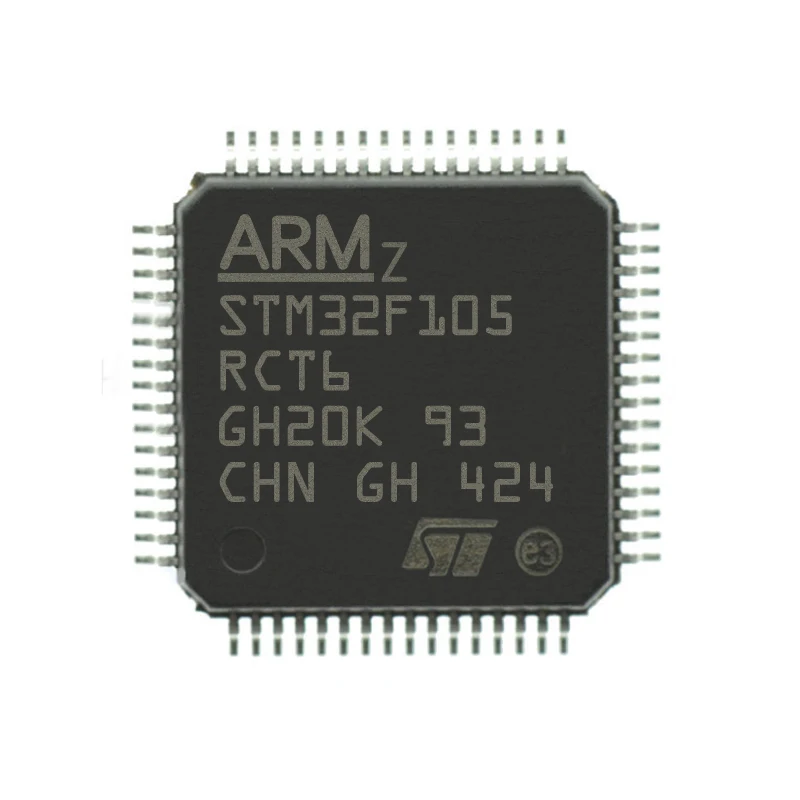 

Микроконтроллер STM32F105RCT6 LQFP64 STM32F105 MCU ARM, чип интегральной схемы, новая оригинальная интегральная схема, 1 шт.