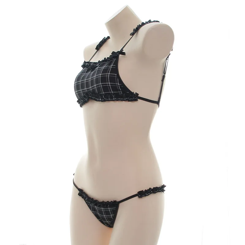 Женские черные комплекты из искусственной сиамской кожи сексуальный комплект с