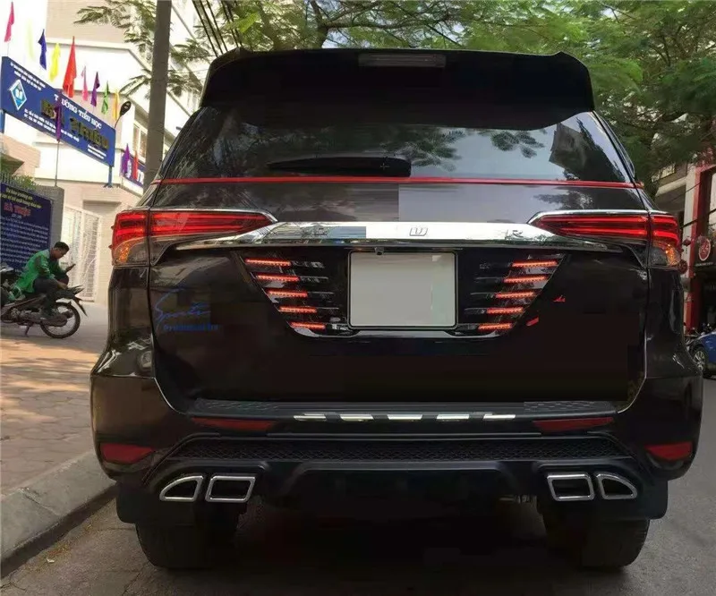 Внешний задний светодиодный огни дополнительная номерной знак с