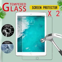2pcs tablet tempered glass screen protector cover for ipad 6th gen 2018 9 7 inchipad 5th gen 2017 9h 0 3mm protective film