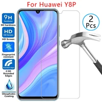 tempered glass screen protector for huawei y8p case cover on huaweiy8p huawey y 8p 8 y8 p yp8 8yp protective phone coque bag 360