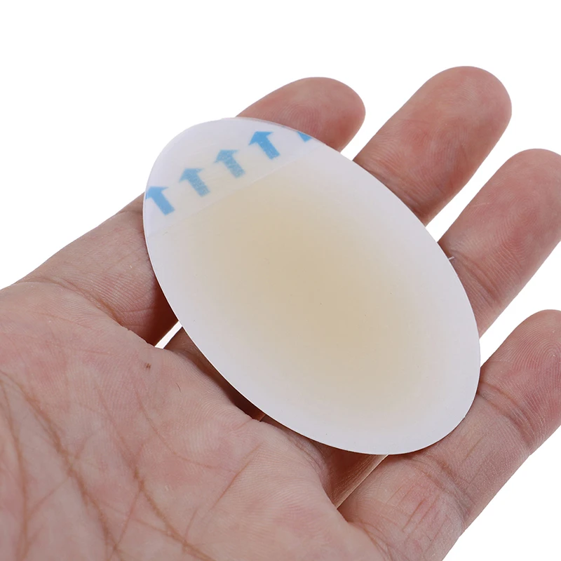 

2Pcs Soft Gel Foot Stickers Hydrocolloid Pads Heel Care Relief Pain Blisters Bunions Corns Calluses Bandages Adhesive Cushions
