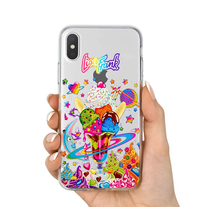 T-6069 Lisa frank Мягкий силиконовый прозрачный чехол для телефона для iPhone X XS MAX 6 7 8 plus 5 5S 6s se для Apple XR лучший высококачественный корпус - Цвет: T-6069
