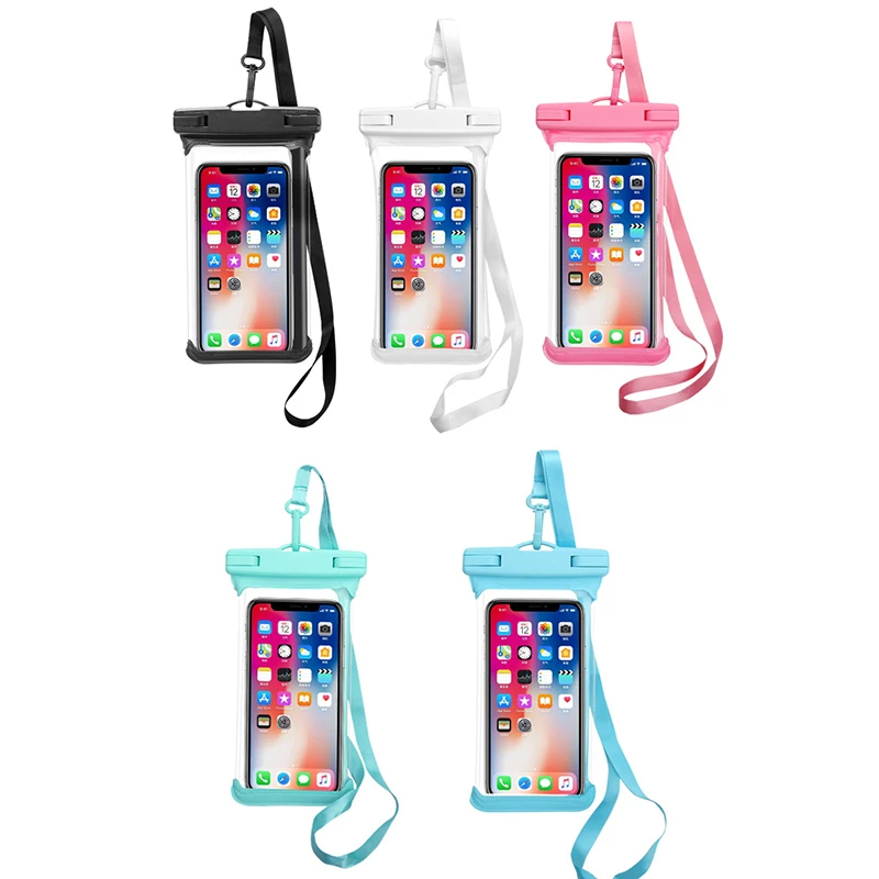 

Floating IPX8 Waterproof Phone Bag Universal 6.5 inch Phone Bag For iPhone SE 2020 11 Pro Max X Xs Swim Diving Surfing Bag