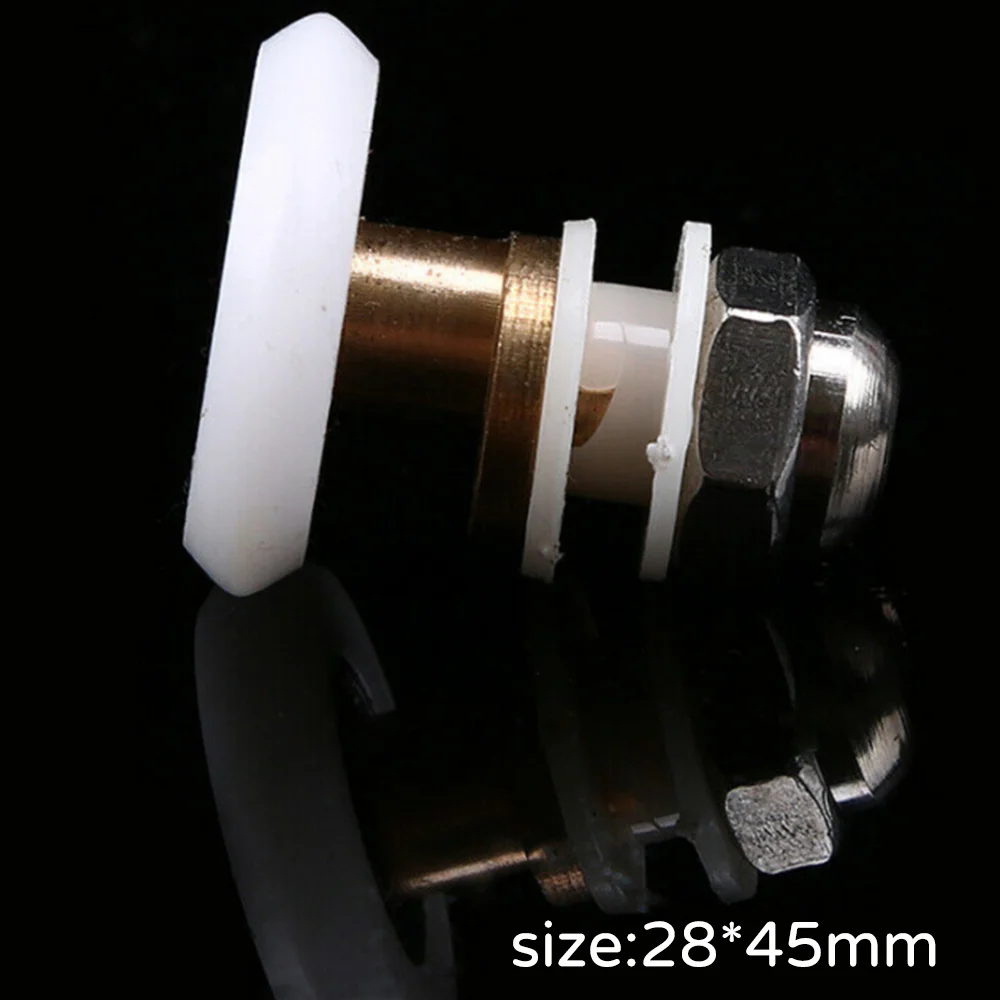 

High Quality Bathroom Bottom Shower Door Rollers Runners Pulleys Single Wheels