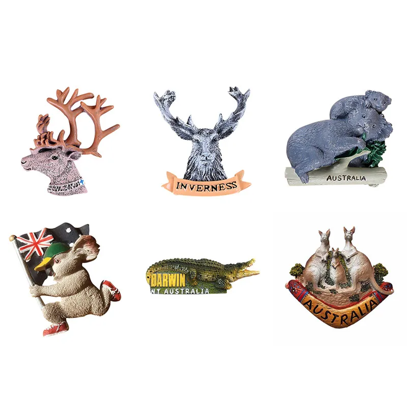 Европейские дорожные сувенирные магнитные наклейки магнит на холодильник из