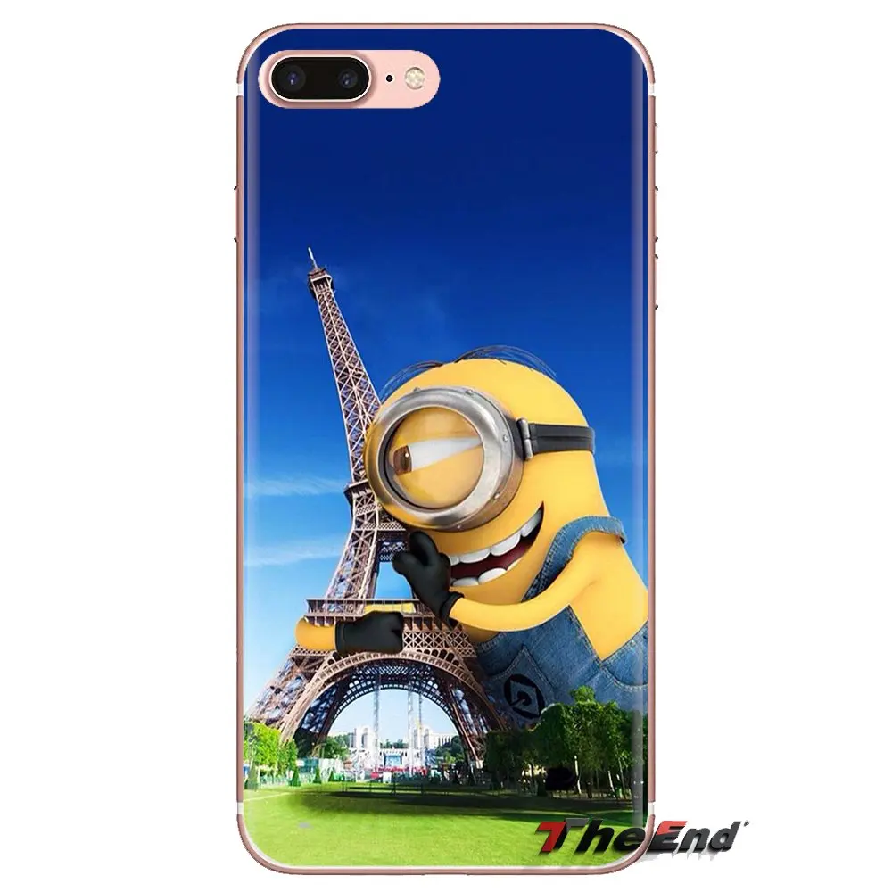 Прозрачный чехол из ТПУ с принтом Гадкий я ГРУ Ми нионы для Xiaomi Redmi 4 3 3S Pro mi 4i 4C 5 5s Max