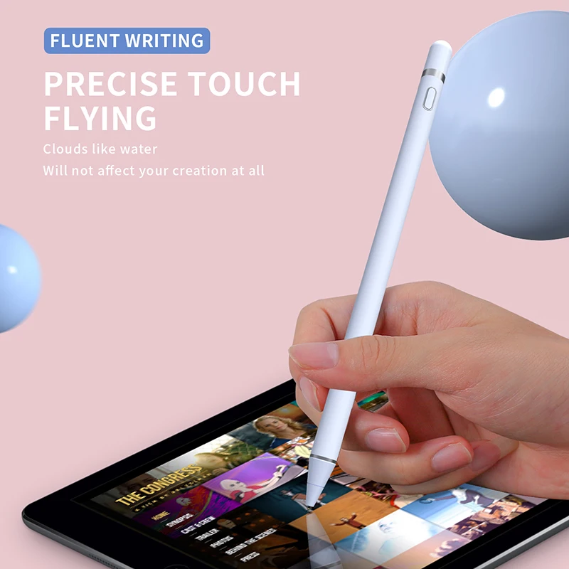 

Hot sale metal pens with stylus fine point active for ipad stylus with intelligence smart pen with capacitive touch screen