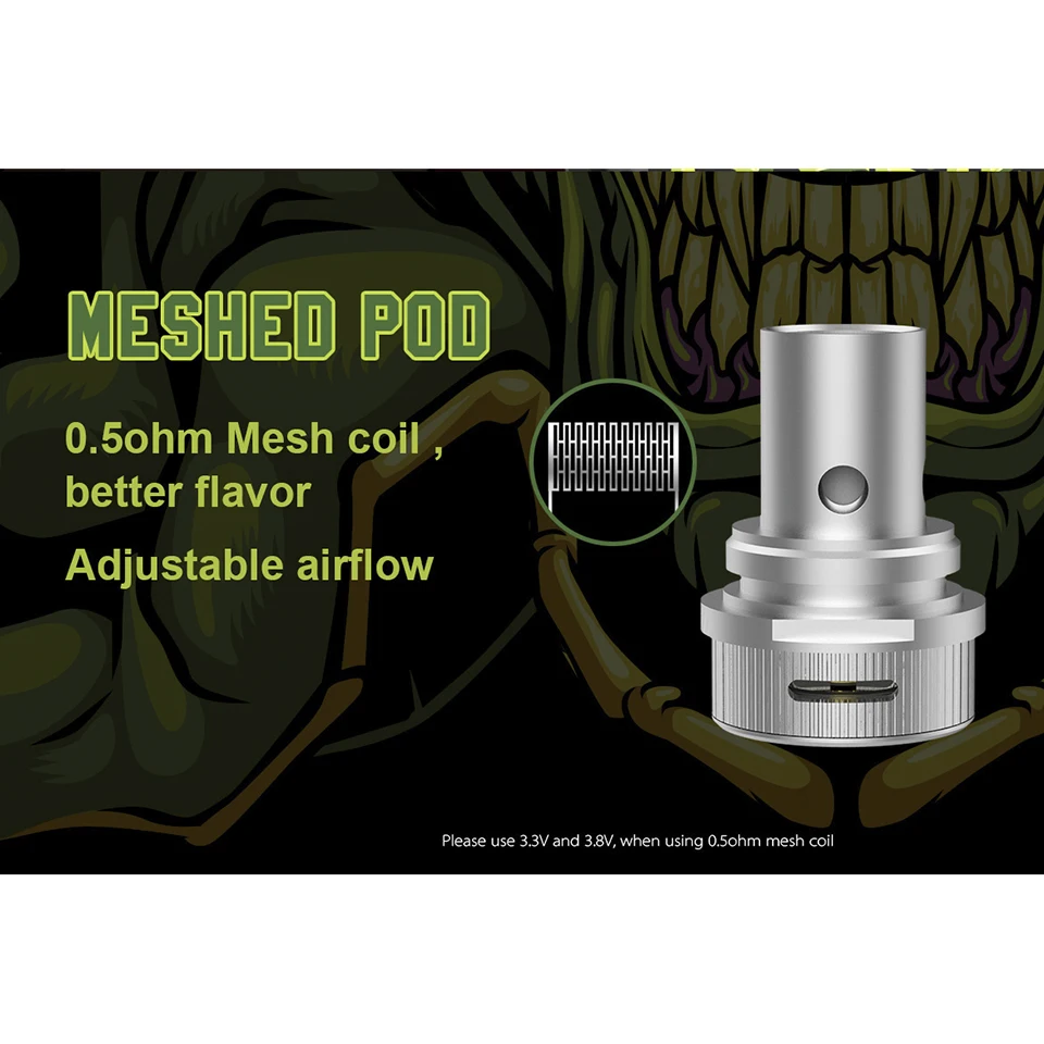 5/10 шт. Vapefly Шут сетки vape катушки 0.5ohm 1.2ohm Штатная катушка для Pod испаритель комплект