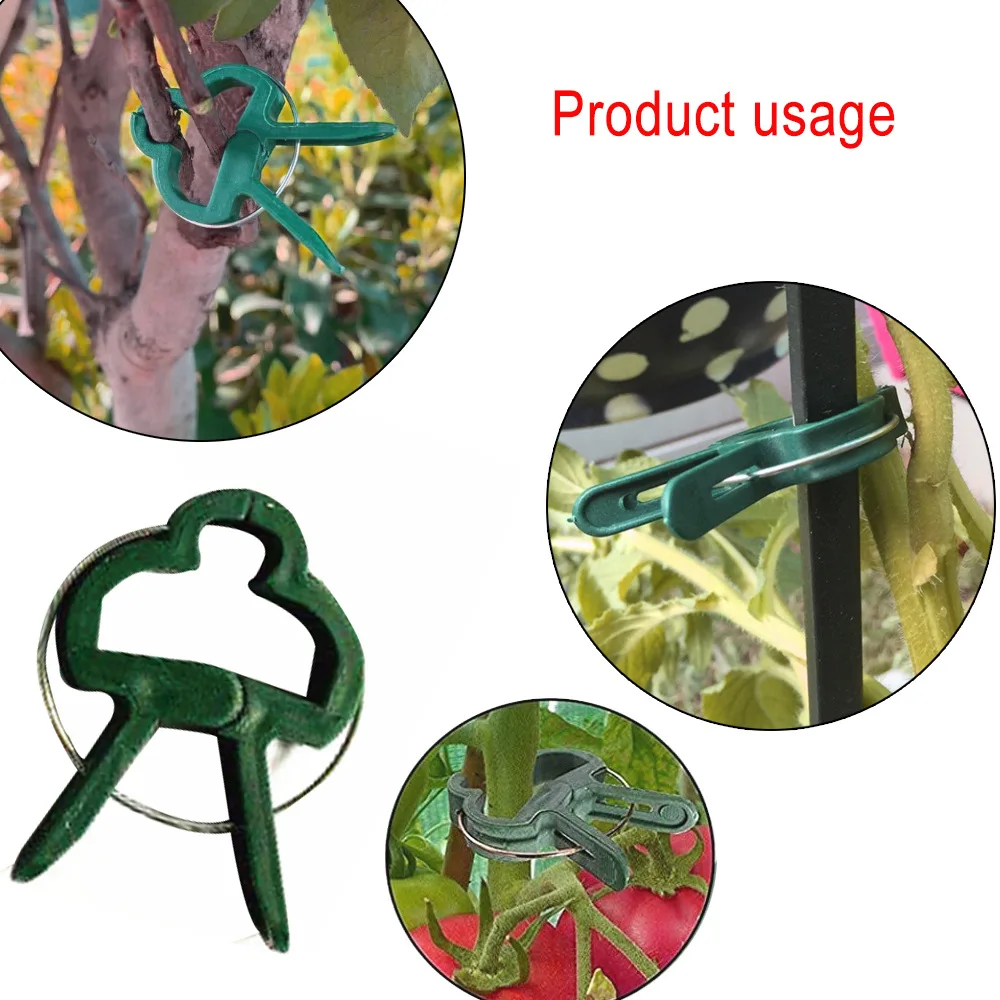 20 штук завод Поддержка стенд держатель бонсай зажима парниковых инструменты для