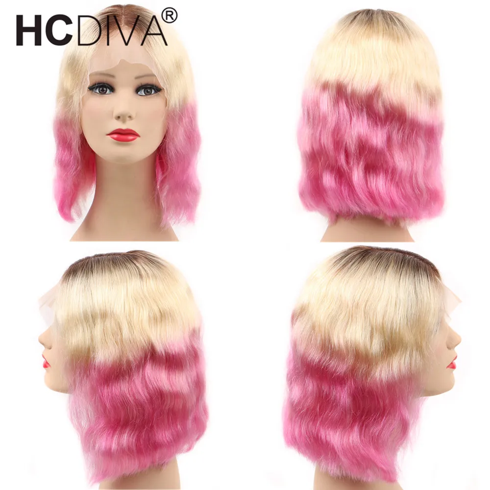 

Colored perruque cheveux 1B/613/Red BoB Lace Front Wigs Natural Waveperruque cheveu 13*4 perruque bresilienne cheveux For Women