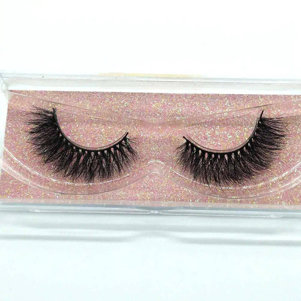 22mm Mink Eyelashes Hot Sale Natural Long 3D Mink Eyelashes Premium Wispy Real Mink Lashes Wholesale Custom Logo Accepted