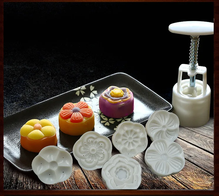 

Круглая форма для выпечки в виде лунного цветка, 1 комплект, инструменты для украшения торта из помадки, Луны, инструменты для выпечки, кухон...