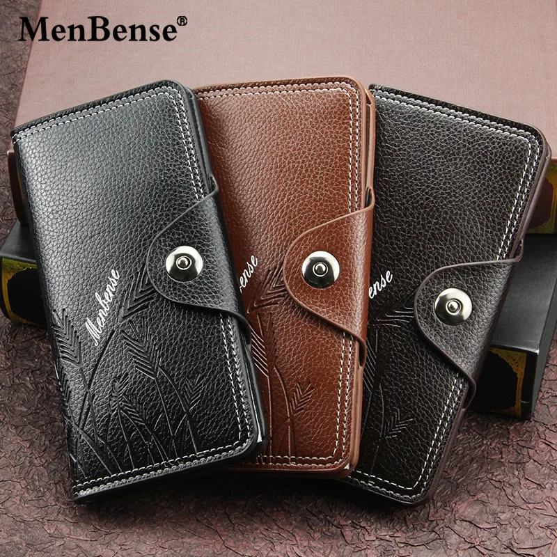 

2020 new clutch bag business leisure men clutch bag multi-functional men purse long wallet clutch bag