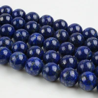 natural round lazurite lapis lazuli gemstone loose beads 4 5 6 7 8 9 10 mm for necklace bracelet diy jewelry making