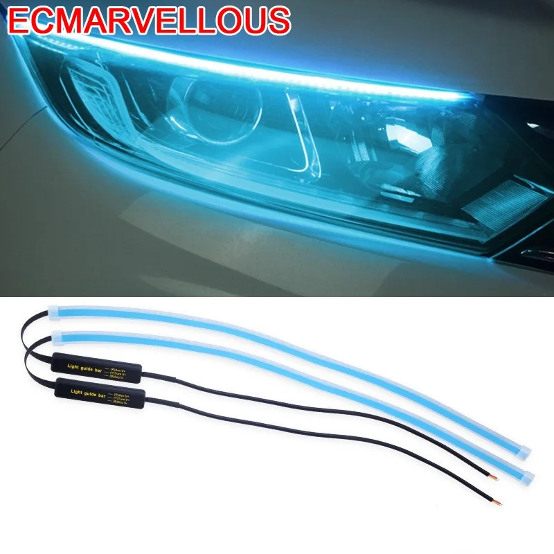 

Accessories Barra Iluminaciones Coche Luces Para Auto Led Car Light Lighting Headlight Daytime Running Universal Signal Lamp