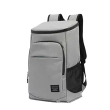 New 30L Soft Cooler Bag 35 Cans 100% Leakproof Cooler Backpack 600D Oxford Waterproof Picnic Thermal Insulated Bag