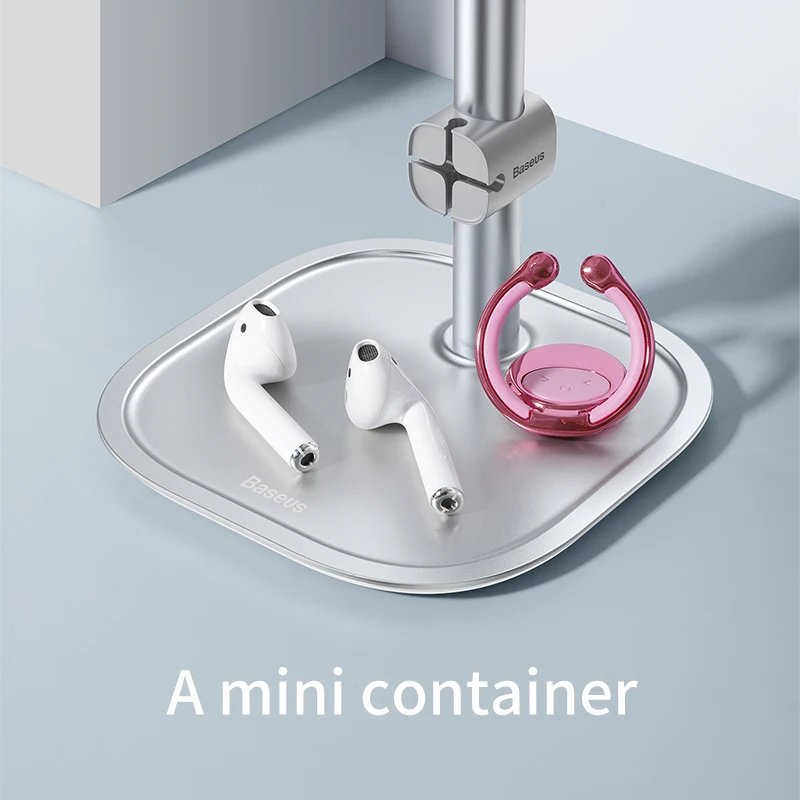 baseus universal desktop bracket adjustable mobile phone holder for iphone 11 pro x xs xr android for huawei laptop pad holder free global shipping