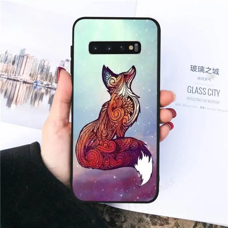 Чехол для телефона Fox Samsung galaxy S 8 9 10 20 21 30 A 50 51 70 note plus Ultra 5g | Мобильные телефоны и