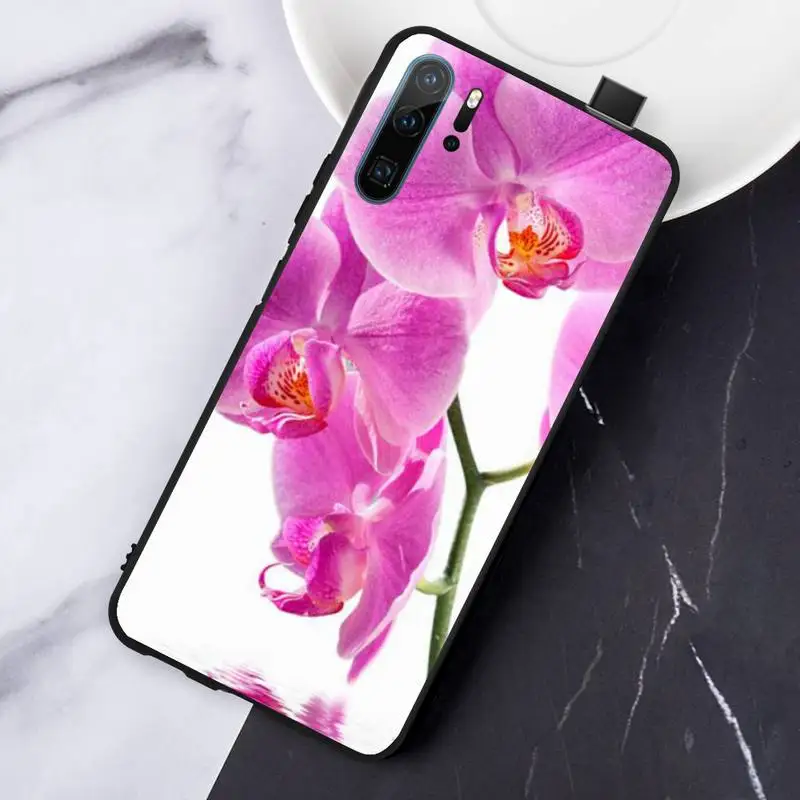 

Orchid Flowers Colorful Phone Case For Huawei honor Mate P 10 20 30 40 Pro 10i 9 10 20 8 x Lite