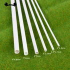 Круглые трубы из АБС-пластика, 5 шт., диаметр 2-6 мм