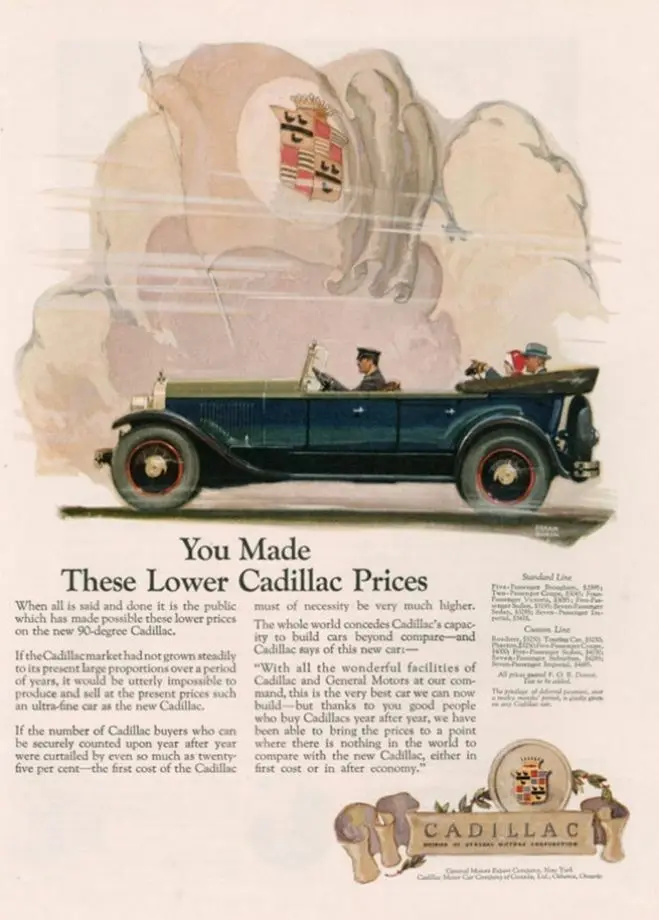 

CADILLAC-placa de pared VINTAGE para Taller, металлический картель