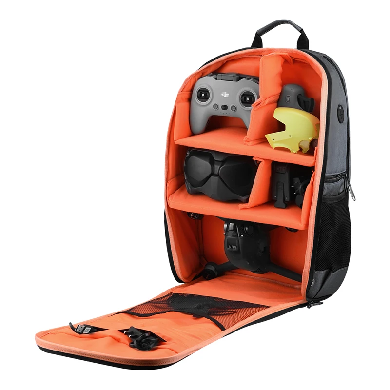 

FPV Professional Backpack Shoulder Bag Nylon Cover Shell Shockproof Portable Case For DJI FPV Combo Drone Accessories