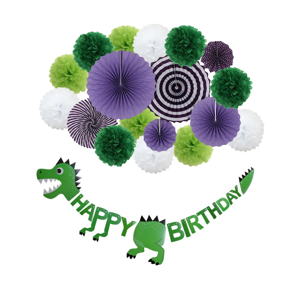 Украшение для вечеринки в виде динозавра 19 шт./компл.|Украшения своими руками