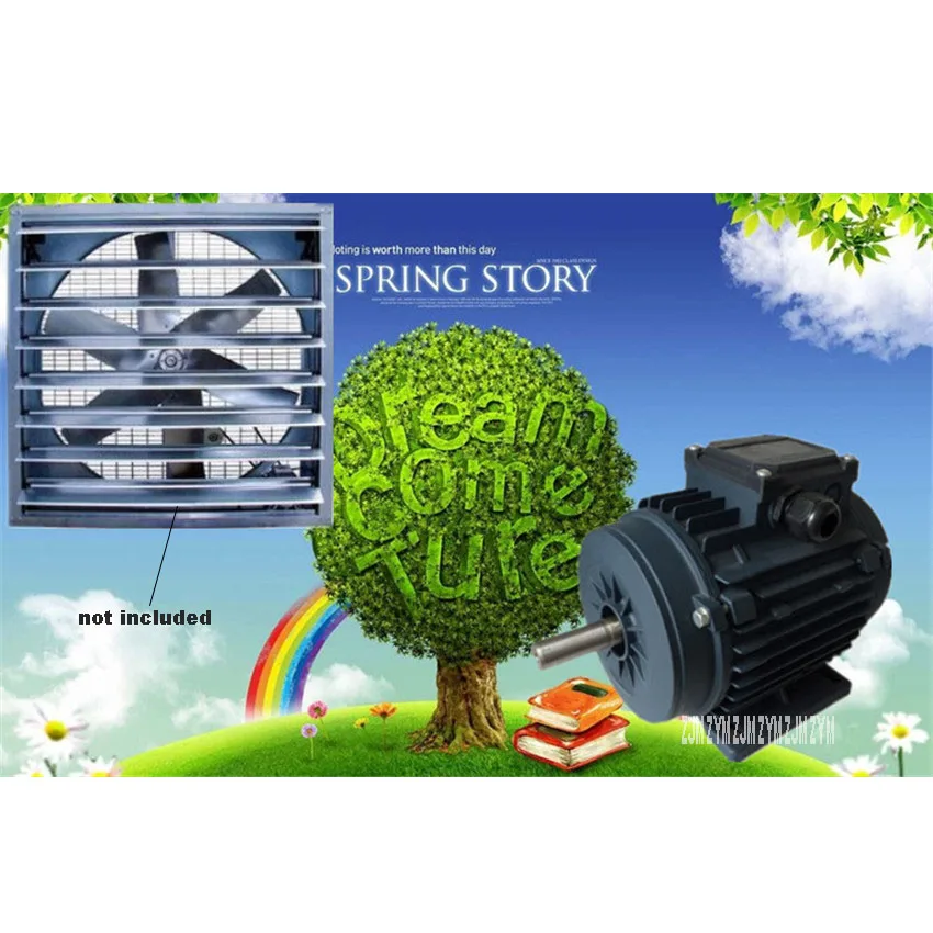 YSF90S-4 электродвигатель железный лист вентилятор с отрицательным давлением