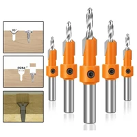 10mm carbide tip hss woodworking countersink drill router bit 8mm shank screw extractor remon demolition for wood milling cutter
