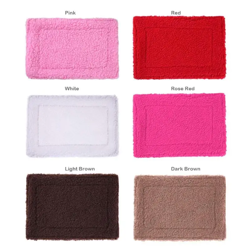 Мягкий флисовый коврик для хомяка плюшевая подушка домашних животных хомяк